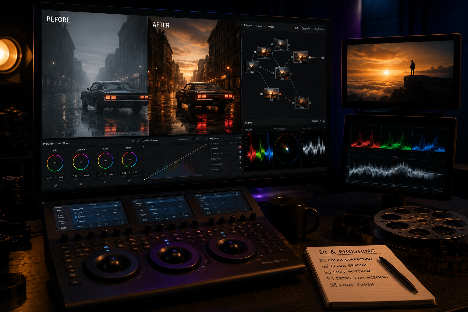 Finishing suite DCP encoding project viewer